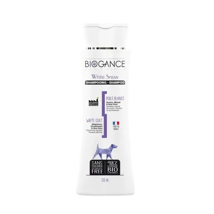 Biogance White Snow Shampoing Chien Poils Blancs Best