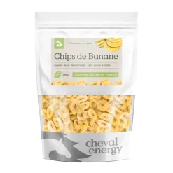 Cheval Energy - Les Naturels Cheval Energy Friandises Chips de Banane Hot