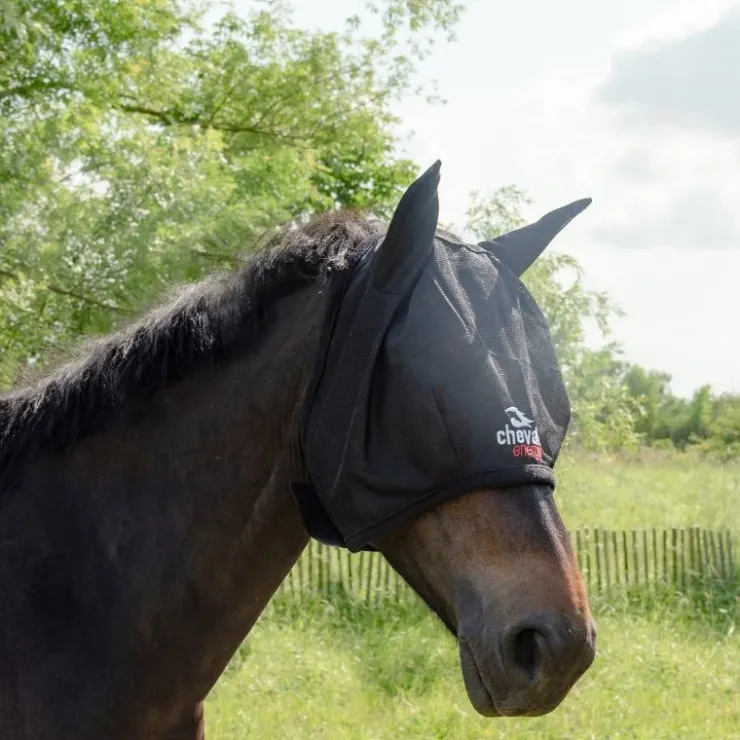 Cheval Energy - Les Equipements Cheval Energy Masque Anti Mouche Sans Noseband Hot