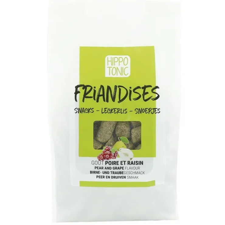 Hippo-tonic Hippotonic Friandises pour Chevaux Poire/Raisin Hot