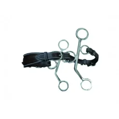 Jump'In Hackamore Cuir Branches Courtes Noir Outlet