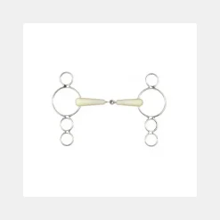 Happy Mouth Mors Cheval Pessoa 4 anneaux à simple brisure en résine Discount