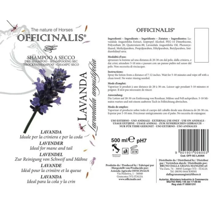 Officinalis Shampoing Sec Lavande Crinière et Queue Clearance