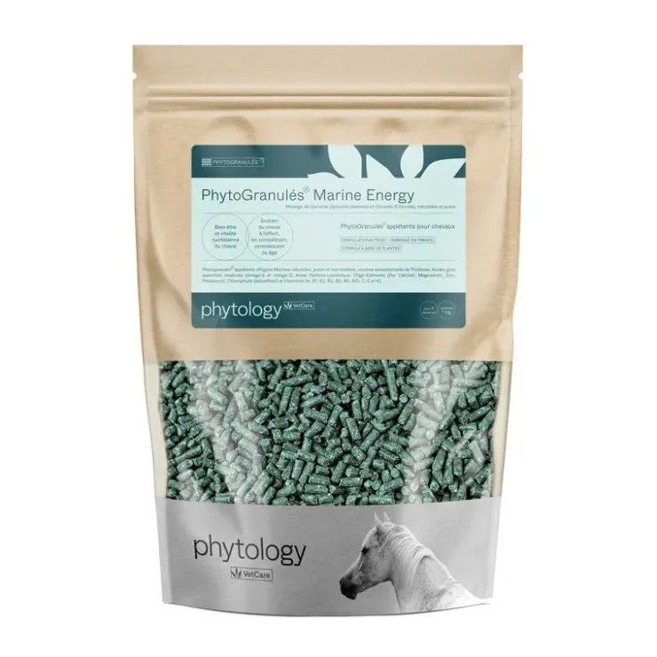 Phytology VetCare Mix Marine Energy Granulés Cheval Clearance