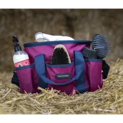 Equitheme ÉQUITHÈME - Sac de Pansage - Bordeaux/Marine Sale